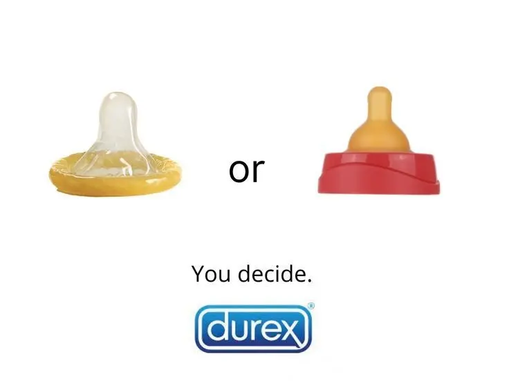 Durex. You decide