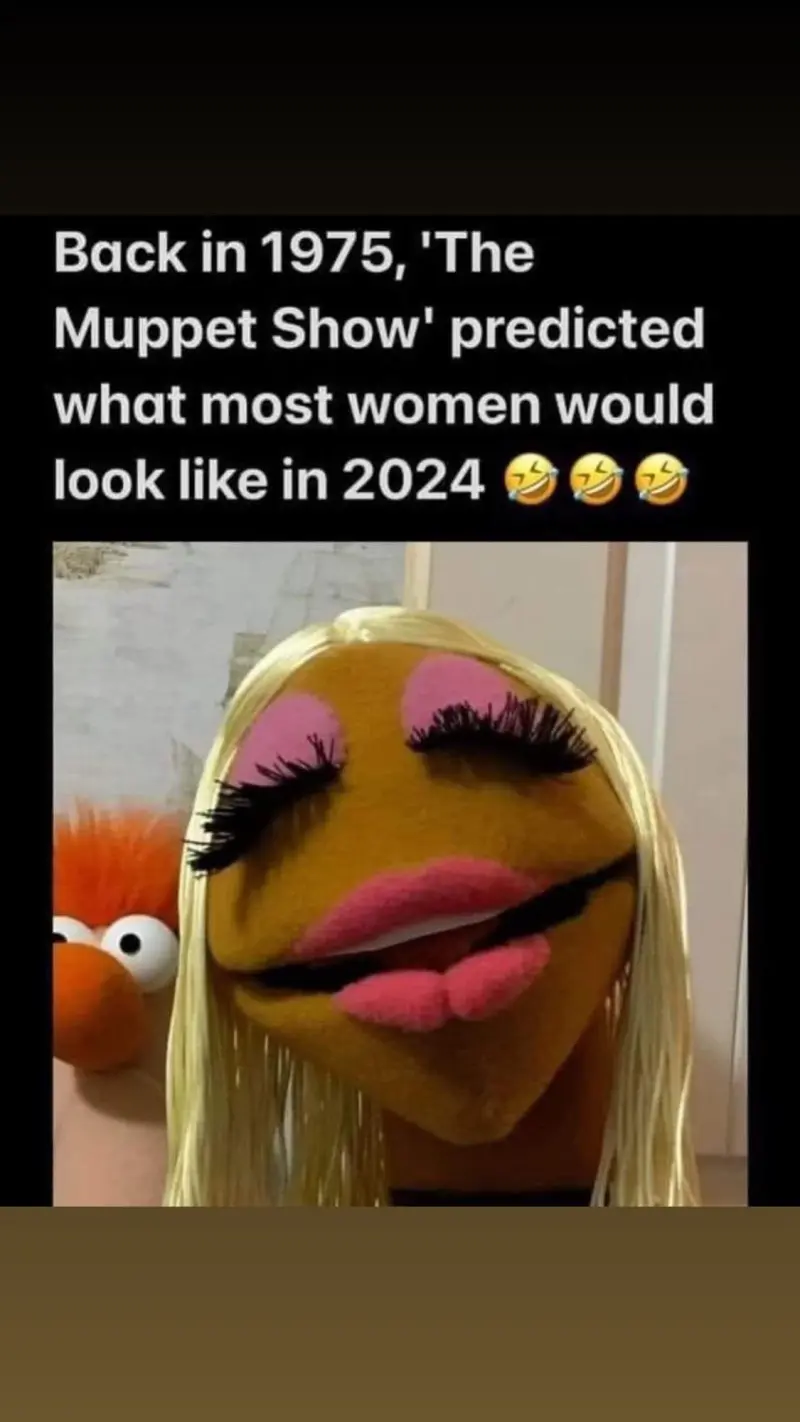 Back in 1975, 'The Muppet Show' predicted what woman would look like in 2024